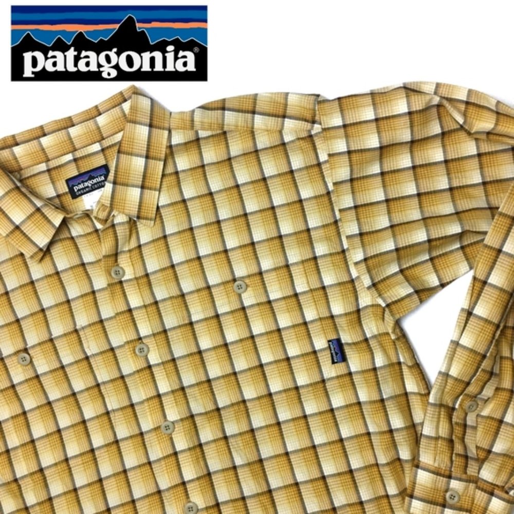 PATAGONIA Men's Plaid Button Down Shirt